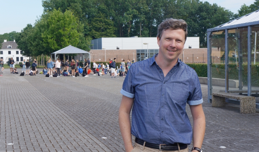 Gorik Hageman, leraar Duits op het Reynaertcollege. Foto Kim de Booij