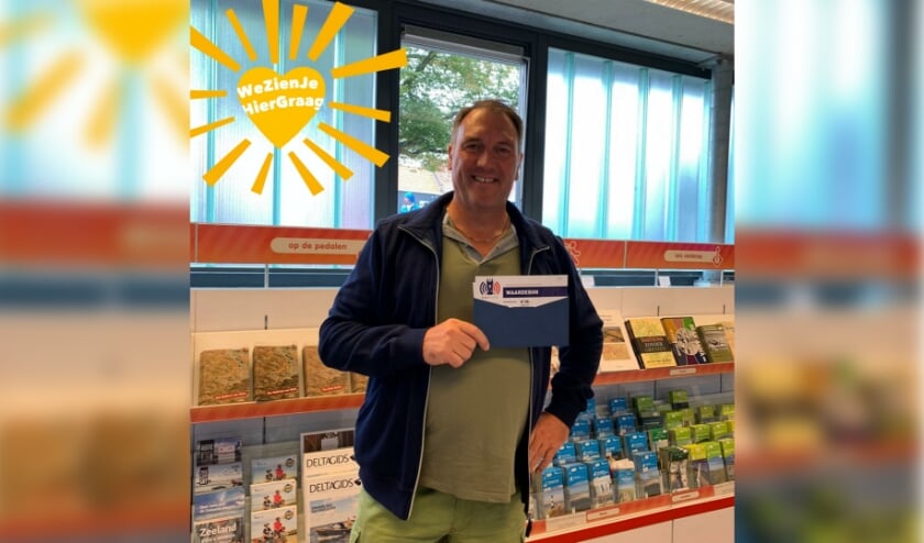 In de maand juli organiseerde Middenstands Vereniging Sluis een 'Welkom terug, we zien je hier graag' actie voor de bezoekers van Sluis. Foto Middenstands Vereniging Sluis