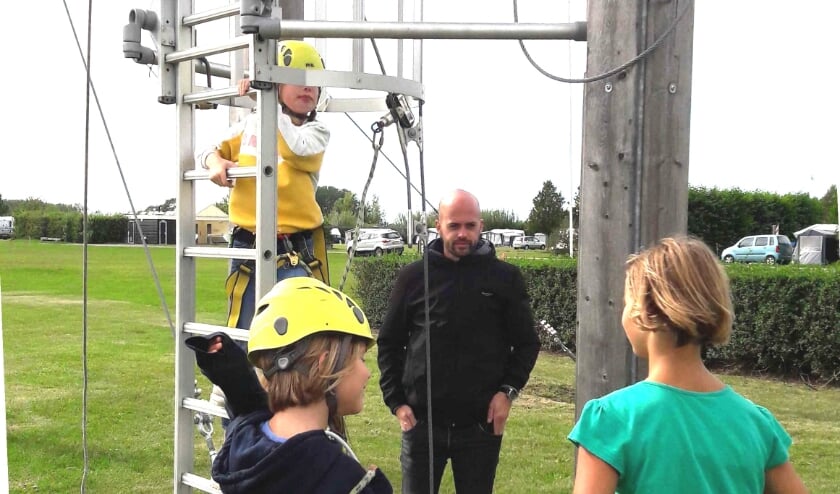 De oudere kinderen beleefden spannende avonturen op De Boerenhoeve.