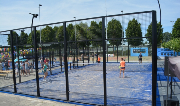 Archief foto Padel tournooi