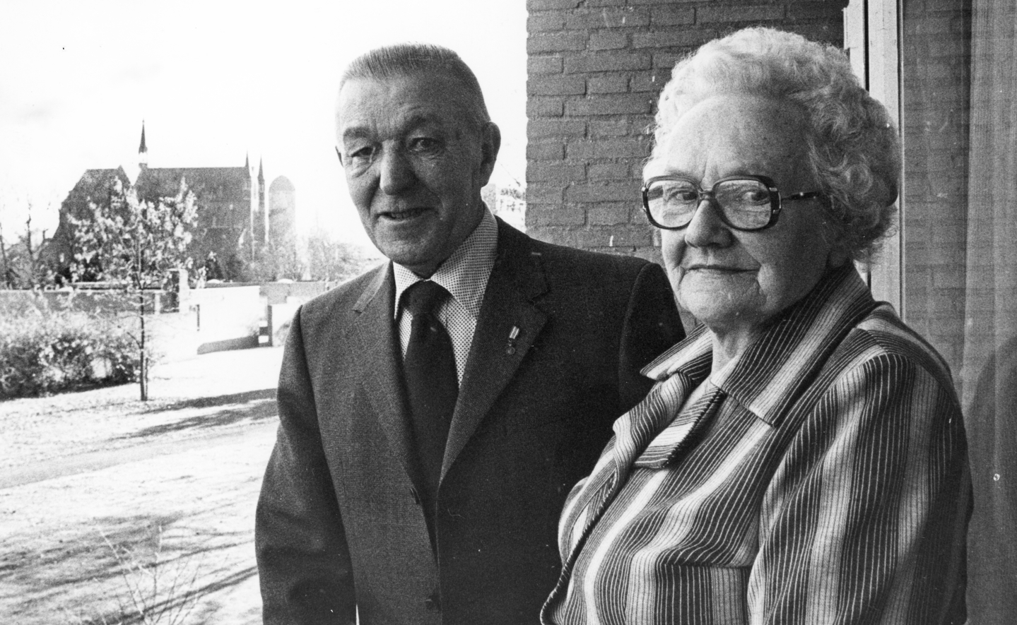 Jas en Miet Verhoeven-Nouwens uit Boxtel waren op 24 november 1978 vijftig jaar getrouwd.