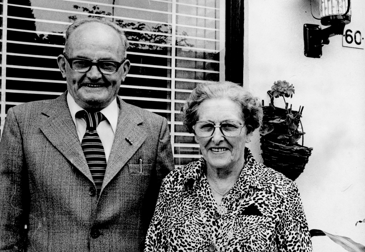 Dorus Cuijten en Anna Vorstenbosch uit Boxtel waren op 6 juni 1978 vijftig jaar getrouwd.