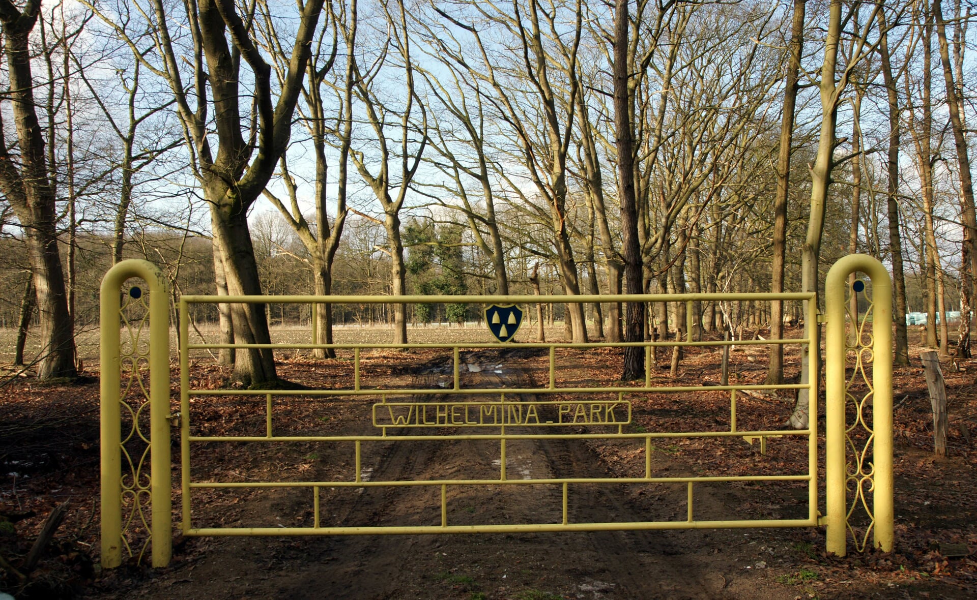 Dit kenmerkende hekwerk vormt de entree van het Wilhelminapark en wordt ook wel een 'Margraff-poort' genoemd. Dit vanwege de eigenaar van het gebied: de Margraff-stichting.