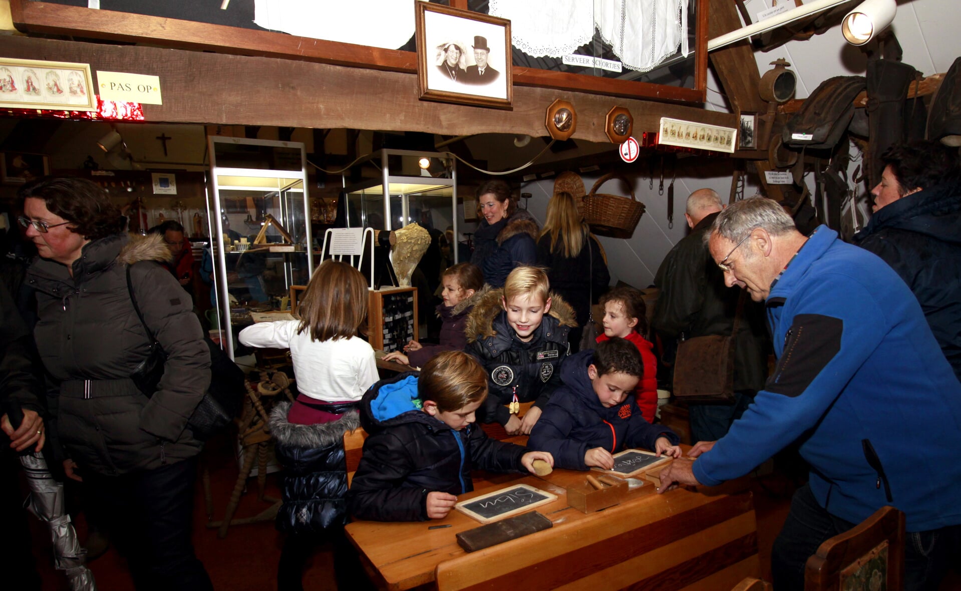 Museumboerderij De Kleuskes is bij gelegenheid geopend, onder meer tijdens de ontvangst van nieuwe inwoners in 2015.