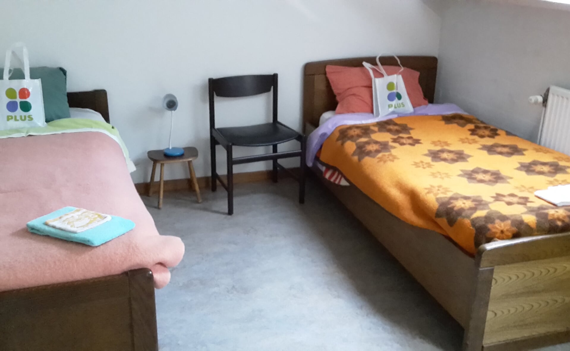 Zestien tweepersoons slaapkamers staan klaar voor de opvang van vluchtelingen in het voormalige huis van de zusters oblaten. (Foto: Henk van Weert). 