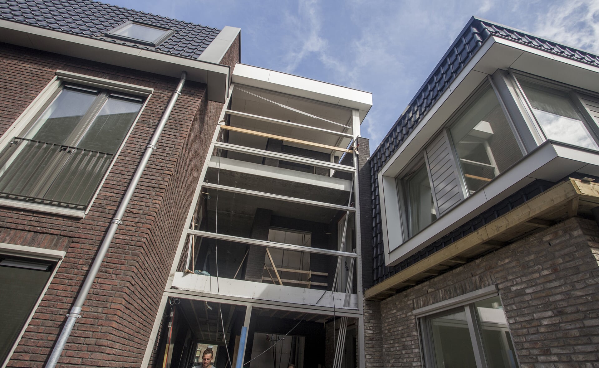 In 2014 leverde GWL het bouwproject Witte School op. Het is het laatste nieuwbouwproject dat de Liempdse corporatie zelfstandig realiseerde. (Foto: Peter de Koning). 