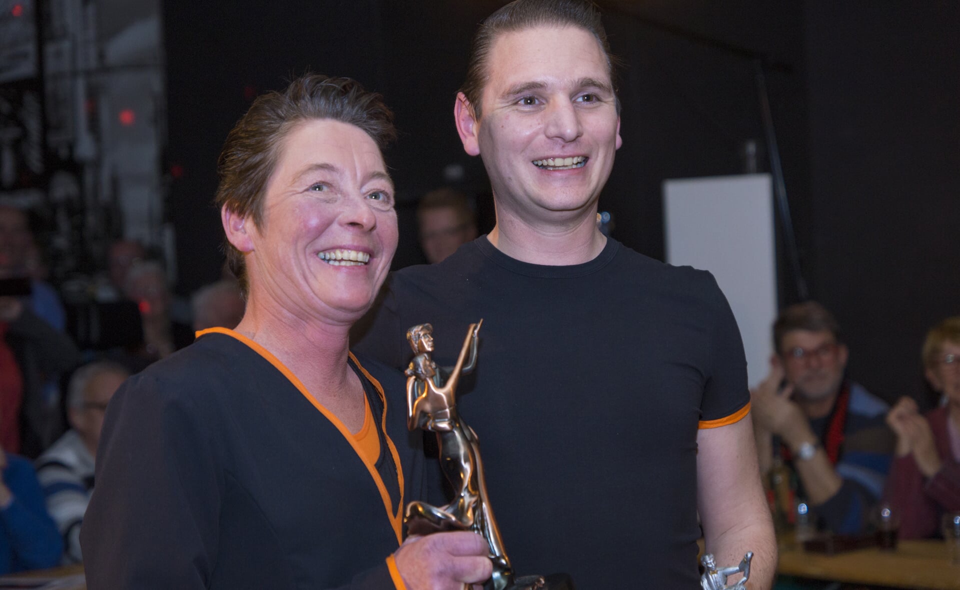 Rian de Bie van lunchroom Wendy's en danspartner Mike van der Heijden wonnen vorig jaar Denziz with the Stars. (Foto: Daisy Renders).