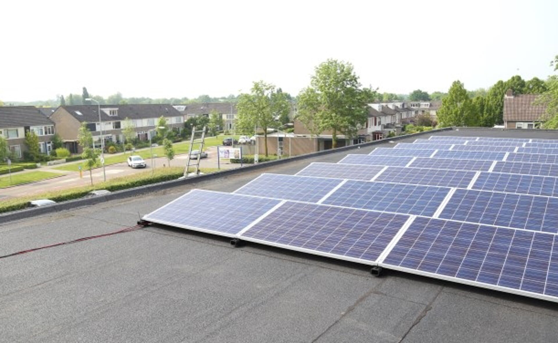 Vorig jaar legde het bedrijf nog nieuwe zonnepanelen aan op het dak van de Tabitta-sporthal in Boxtel Oost.