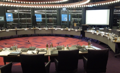 <p>De raadzaal in Boxtel blijft vanavond leeg vanwege de toenemende coronabesmettingen. </p>