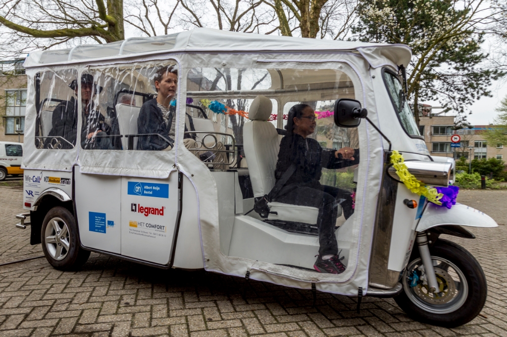 <p>De drie jaar geleden geïntroduceerde tuktuk Zilverexpress is slechts zelden in het straatbeeld te zien.</p>