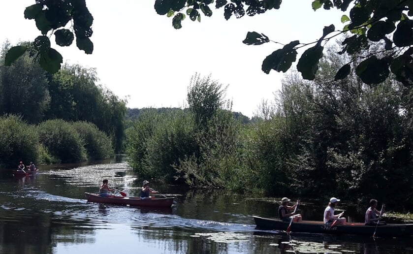 De Pagaai organiseert ook het Rondje Boxtel, een kanotocht over de Dommel. (Foto: redactie).