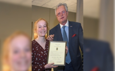 <p>Juliëtte van Deutekom stopt als jeugdbestuurder van waterschap De Dommel. (Foto: Waterschap De Dommel).</p>