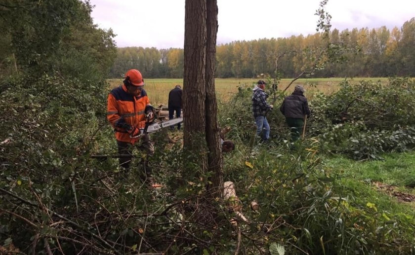 De Natuurwerkdag is een initiatief van koepelorganisatie LandschappenNL.