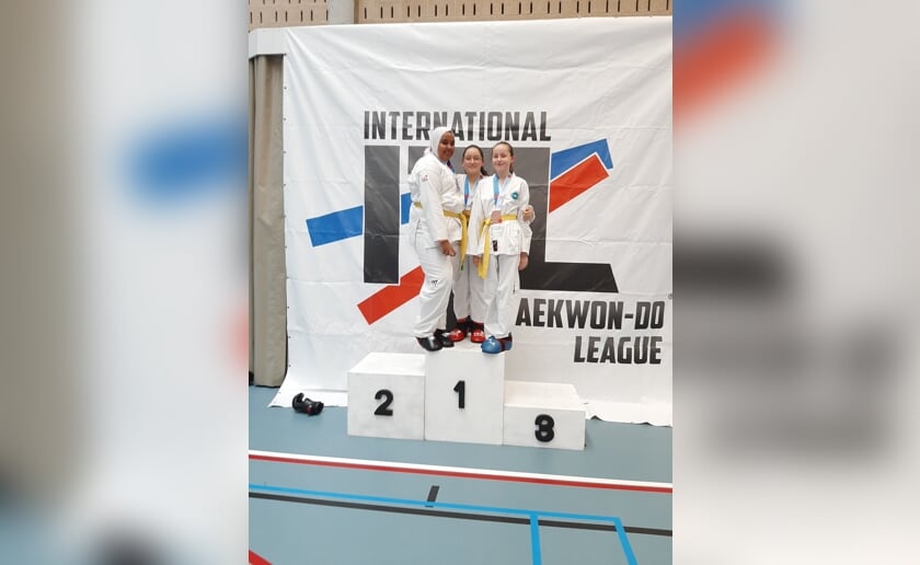 Een hele stapel medailles werd mee terug genomen naar Boxtel.