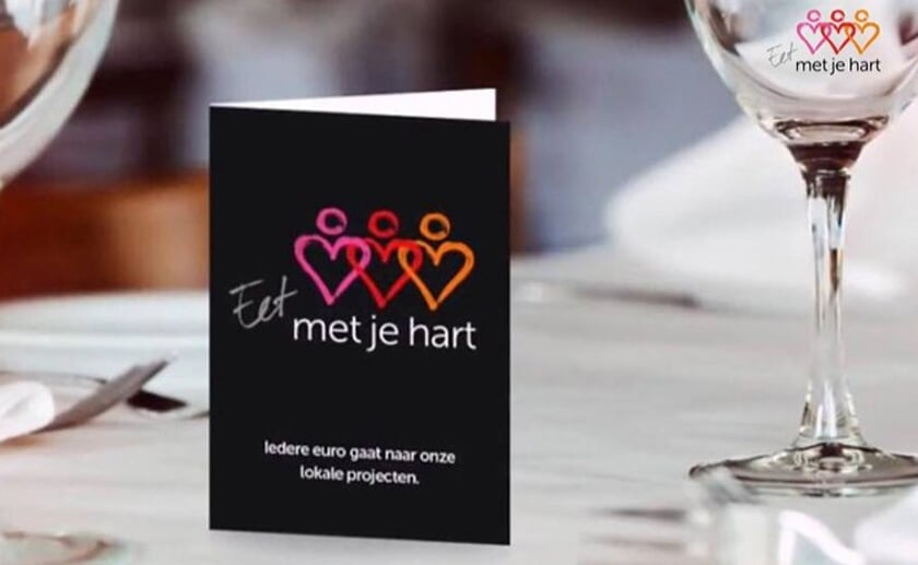 Er doen verschillende restaurants uit de gemeente Boxtel mee, die staan op de website. Foto: Stichting Met je hart.