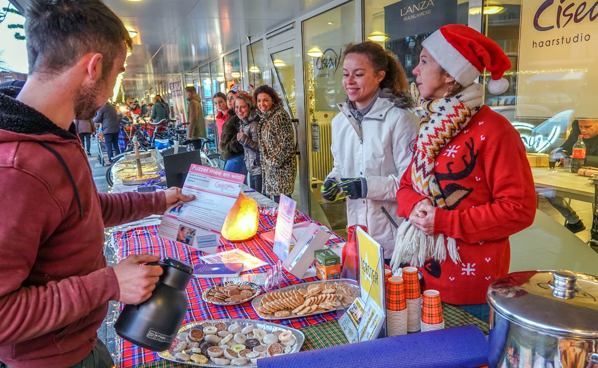 De laatste kerstmarkt in winkelcentrum Selissen was in 2019.  