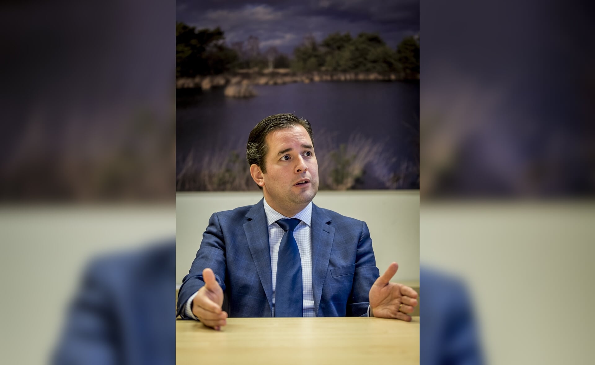 Erik de Ridder, oud-wethouder van Tilburg, volgde in 2019 Peter Glas op als watergraaf van waterschap De Dommel in Boxtel.