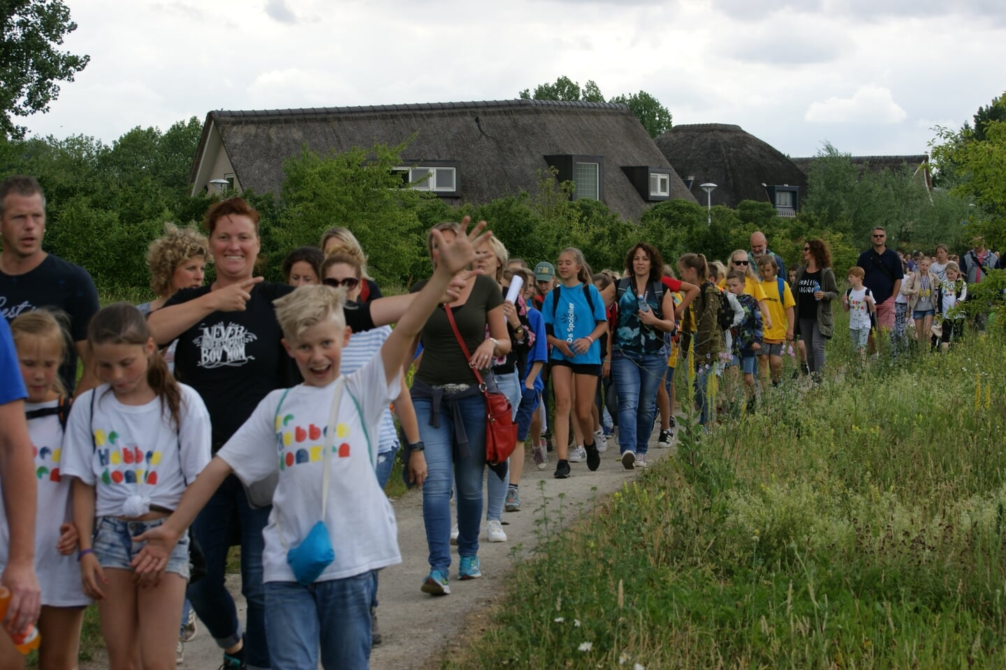 De avondvierdaagse in Boxtel brengt doorgaans ruim tweeduizend wandelaars op de been. 