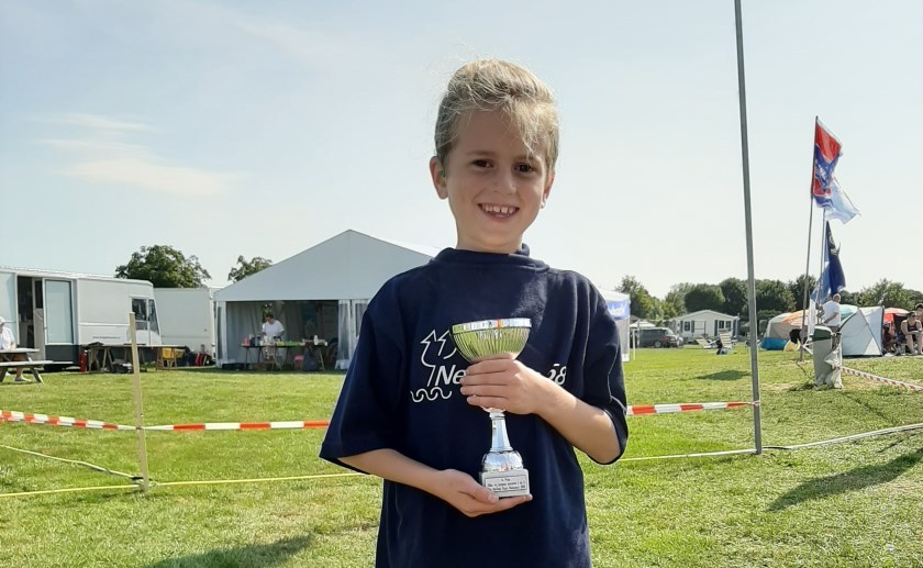 Thom van 7 wist de Open Water Wedstrijd te winnen in Lith.