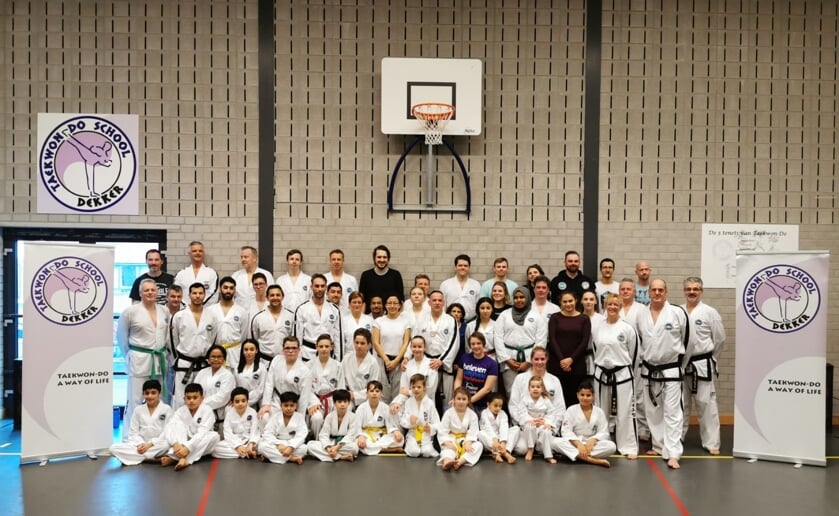 "Taekwondo is voor vijftig procent techniek en voor vijftig procent familie, vriendschap en verbroedering."