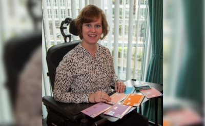 <p>Nadeche Hanique uit Boxtel hoort maandag 8 februari of ze de ECIO Frank Award 2020 gewonnen heeft. (Foto: Marcel Raafs).</p>
