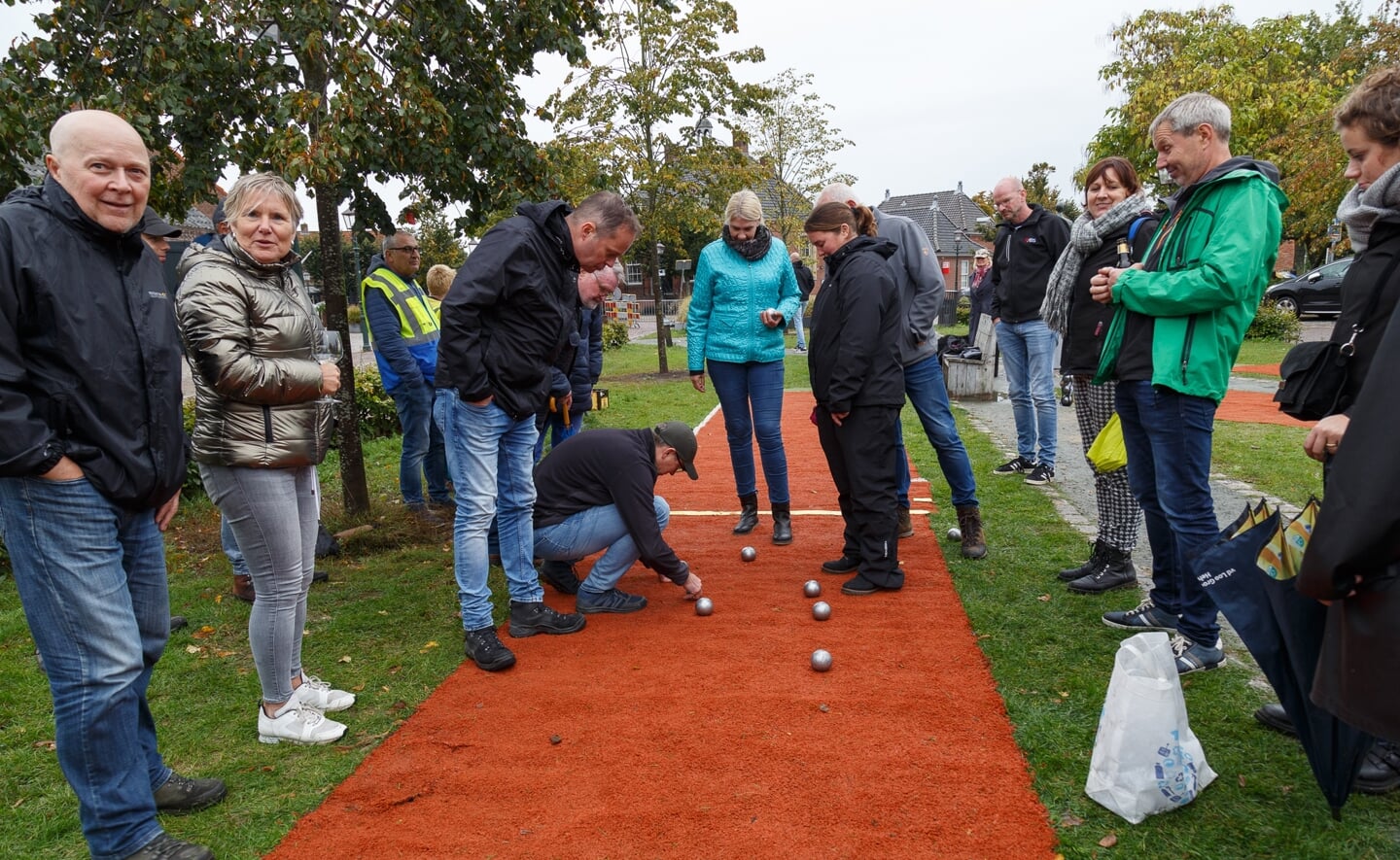 Vorig jaar werd het jeu-de-boulestoernooi in Liempde eind september gehouden in eennatte en koude entourage.