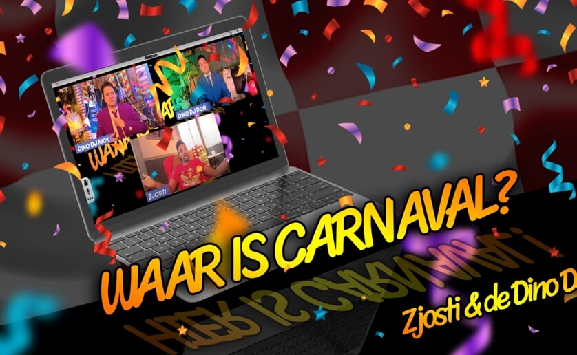 <p>De nieuwe single van Zjosti en de Dino DJ's is nu te beluisteren via www.waariscarnaval.nl. (Foto: eigen collectie).</p>