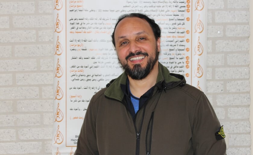 Na de dood begin je echt te leven, aldus Hamid Omair van de Moskee Al-Fath. Foto Wendy van Lijssel