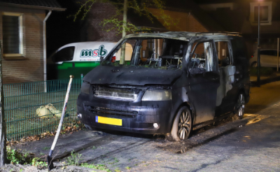 <p>Het zou wel eens goed brandstichting kunnen zijn, denkt de politie. Een getuige zag een persoon wegrennen van een bestelbusje aan de Slothoef in Gemonde, vlak voordat deze vlam vatte.</p>