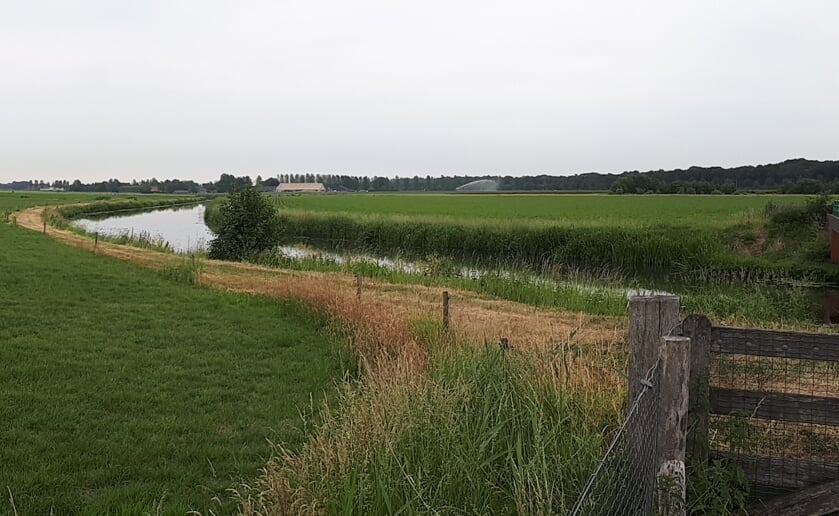 <p>Panorama van de Essche Stroom ter hoogte van de Belversedijk richting Bruggelaar. Er gaat veel veranderen aan de rivier de komende jaren. Foto: Waterschap De Dommel.</p>