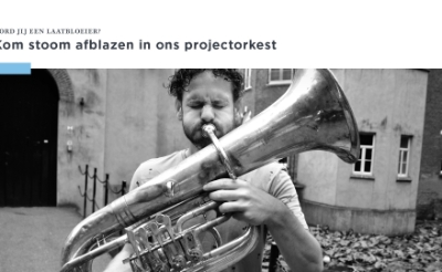 <p>Met haar nieuwe projectorkest Laatbloeiers wil Boxtel's Harmonie volwassenen de gelegenheid bieden alsnog een blaasinstrument te leren bespelen.</p>