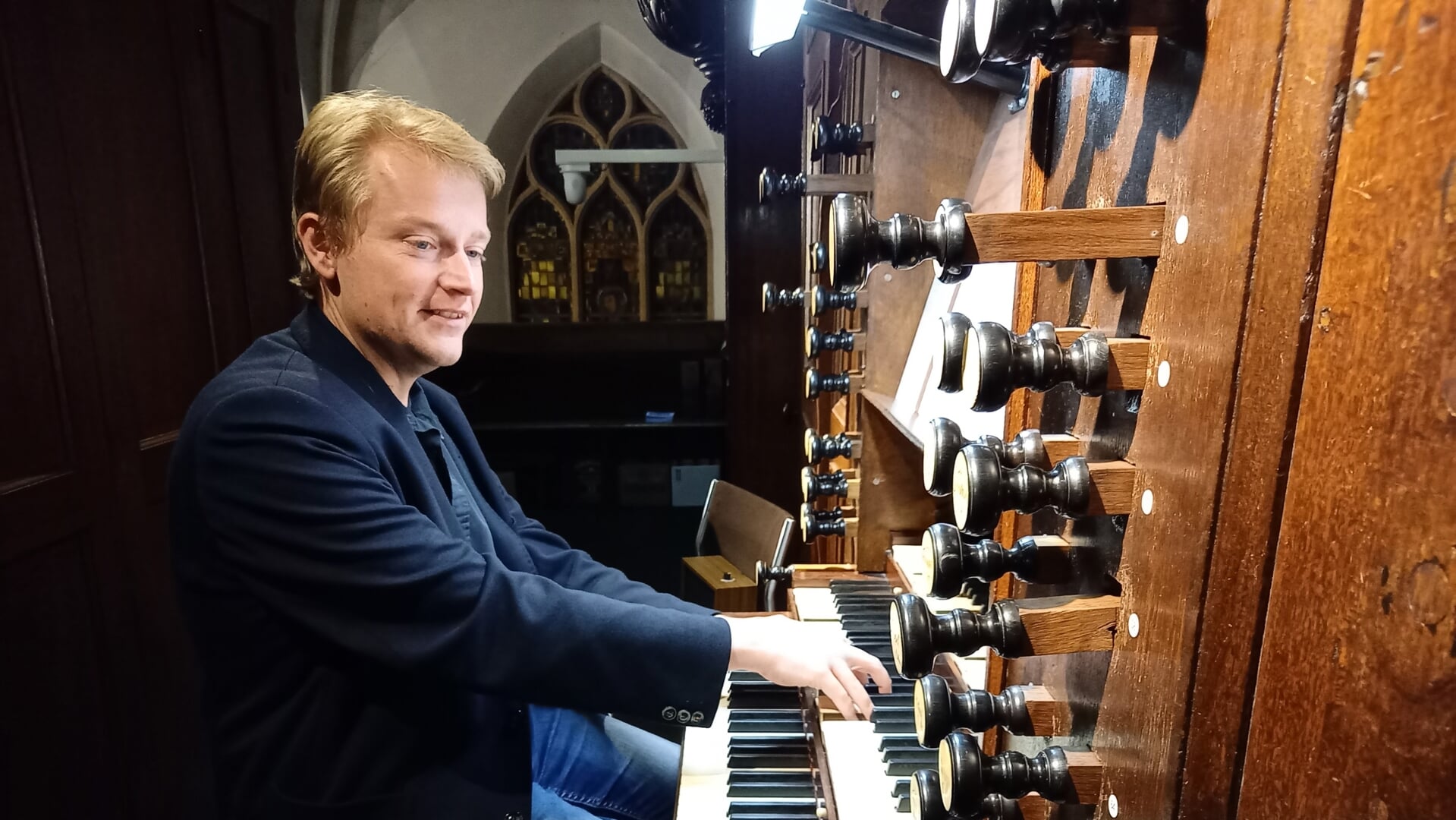 Tommy van Doorn geeft 7 januari een orgelconcert in Boxtel.