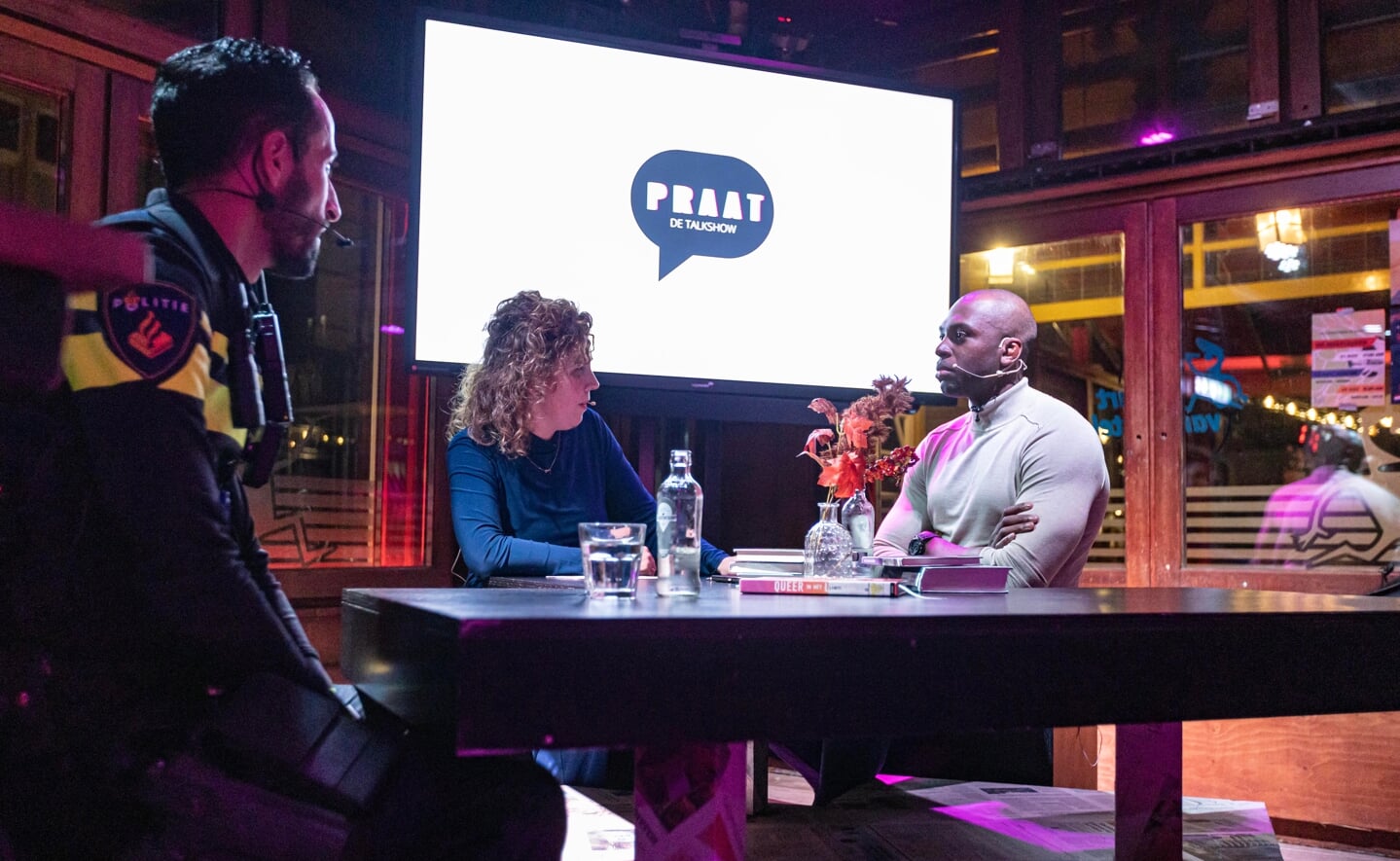 De aflevering van het lokale discussieprogramma Praat! in café 't Hart van Boxtel van afgelopen najaar.