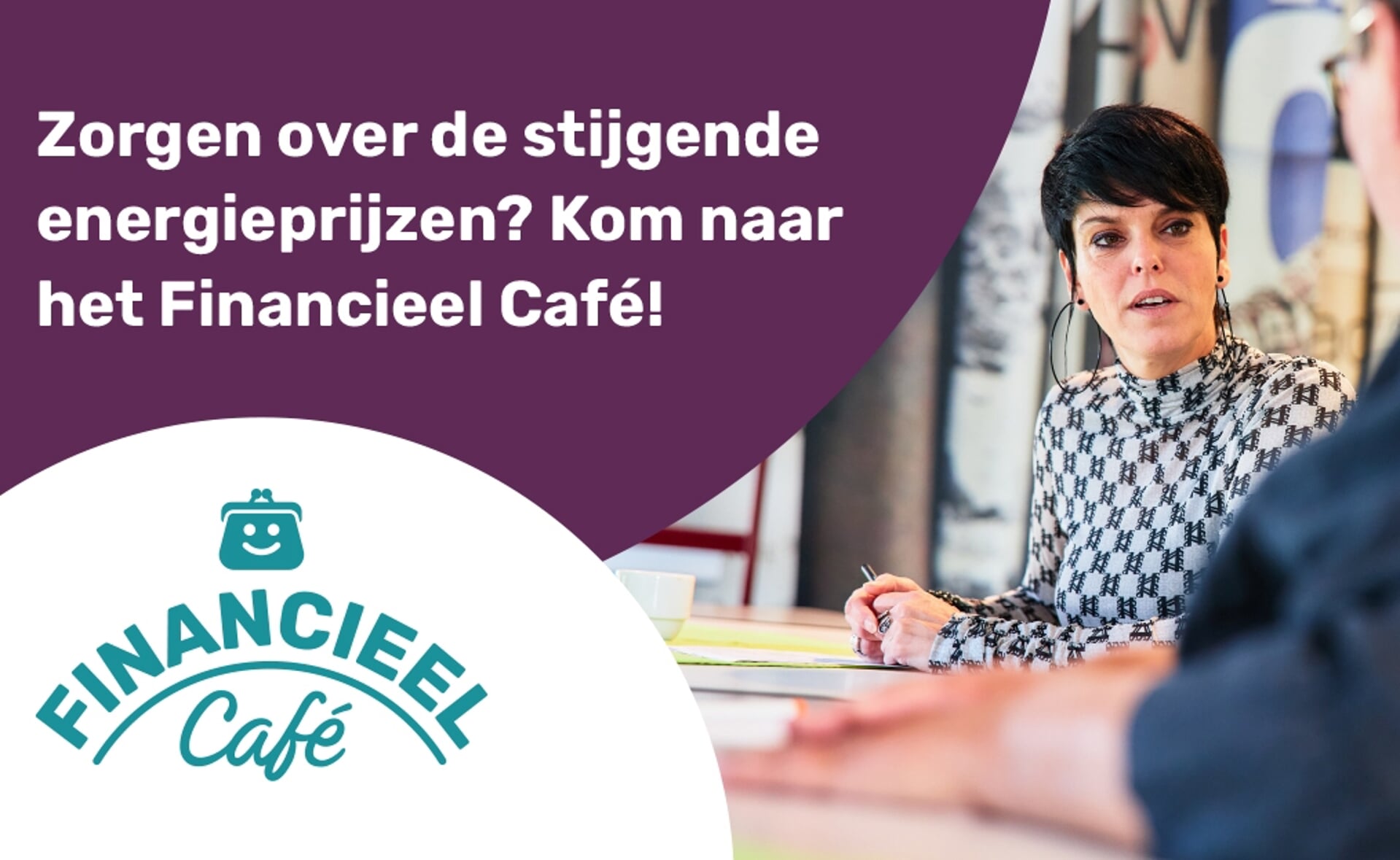Financieel Café is er voor iedereen in de gemeente Boxtel die vragen heeft over geldzaken. Op 29 november en 1 december staat het onderwerp Energie centraal.