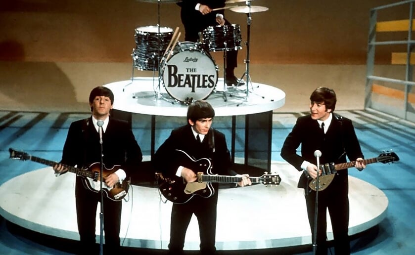 <p>The Beatles in hun hoogtijdagen, toen John Lennon, Paul McCartney, Ringo Starr en George Harrison voor horden gillende vrouwen zorgden. Of dat ook zo zal zijn in de pastorie is de vraag.&nbsp;</p>  