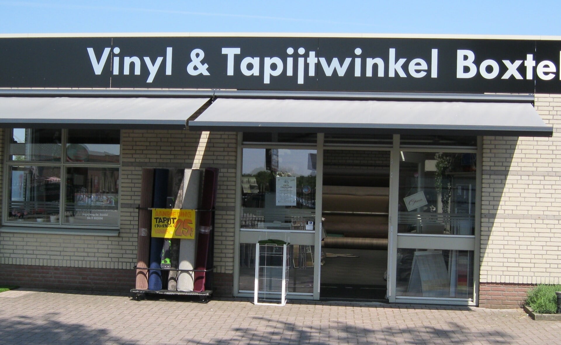 Vinyl- & Tapijtwinkel Boxtel sluit per 16 december.