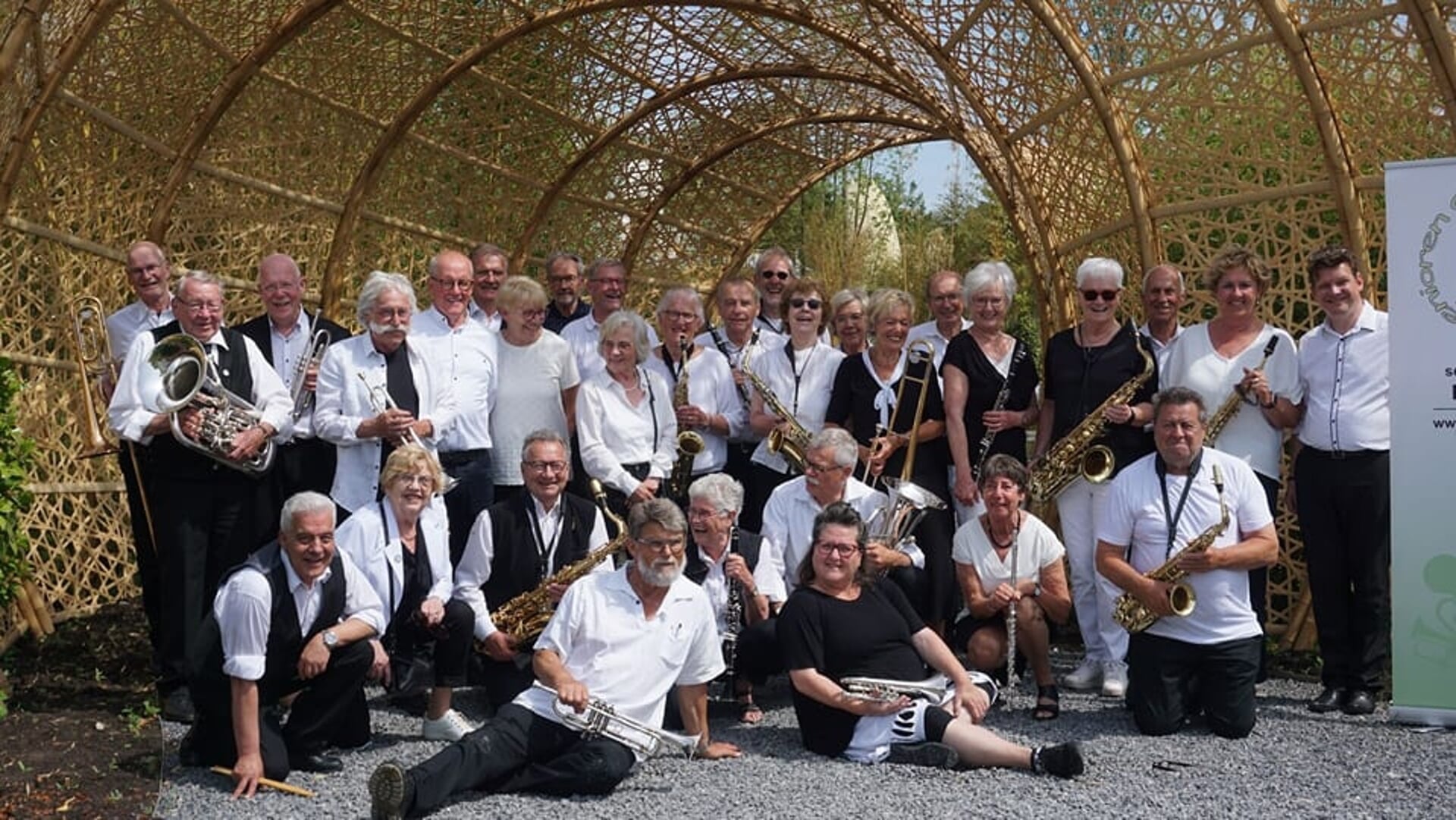 Het Boxtelse seniorenorkest Buchestelle.