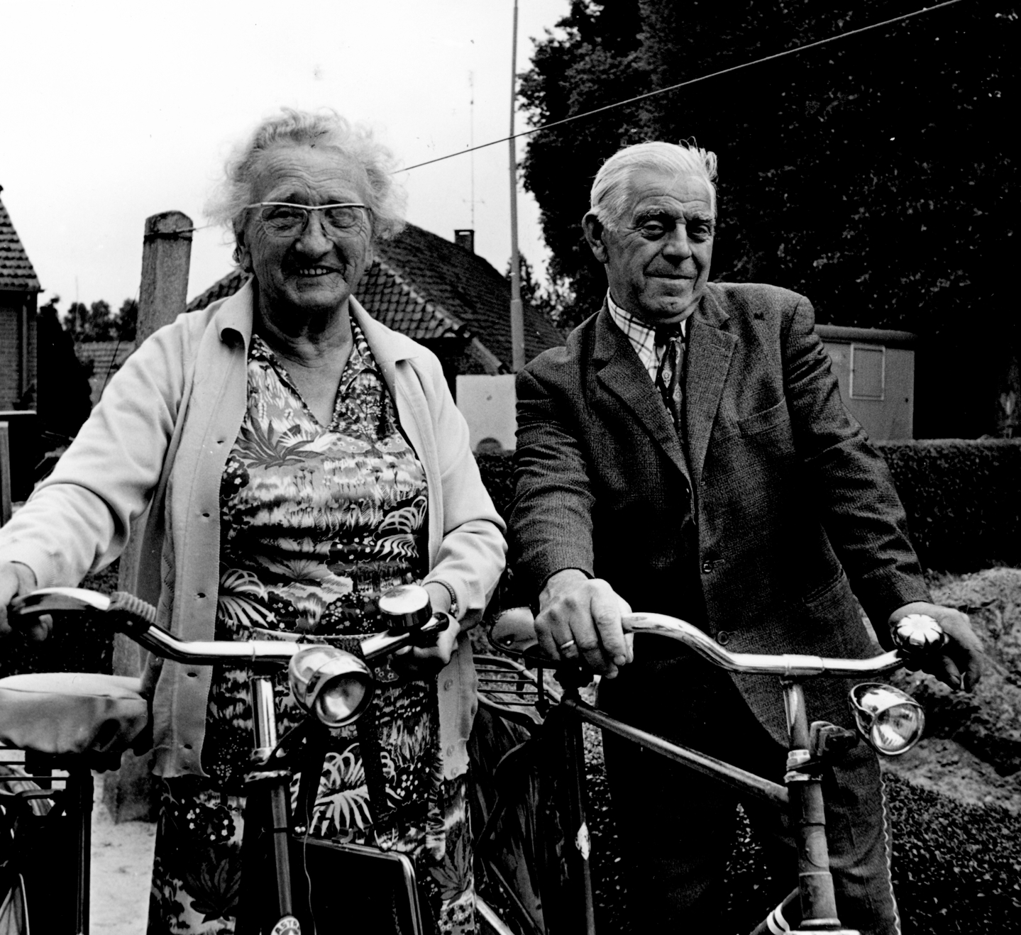Willem en Dora van der Steen- van der Meijden uit Liempde waren op 10 augustus 1976 vijftig jaar getrouwd.