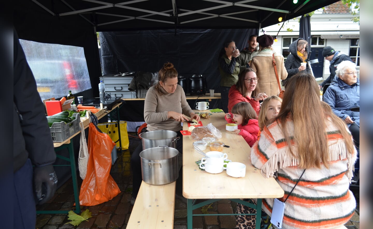 Klimaatmarkt Groener Gras Festival.
