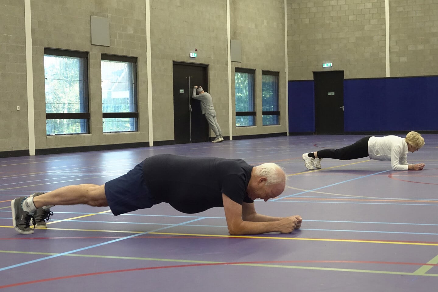 Sportieve senioren werken aan hun lichaam in Liempde.