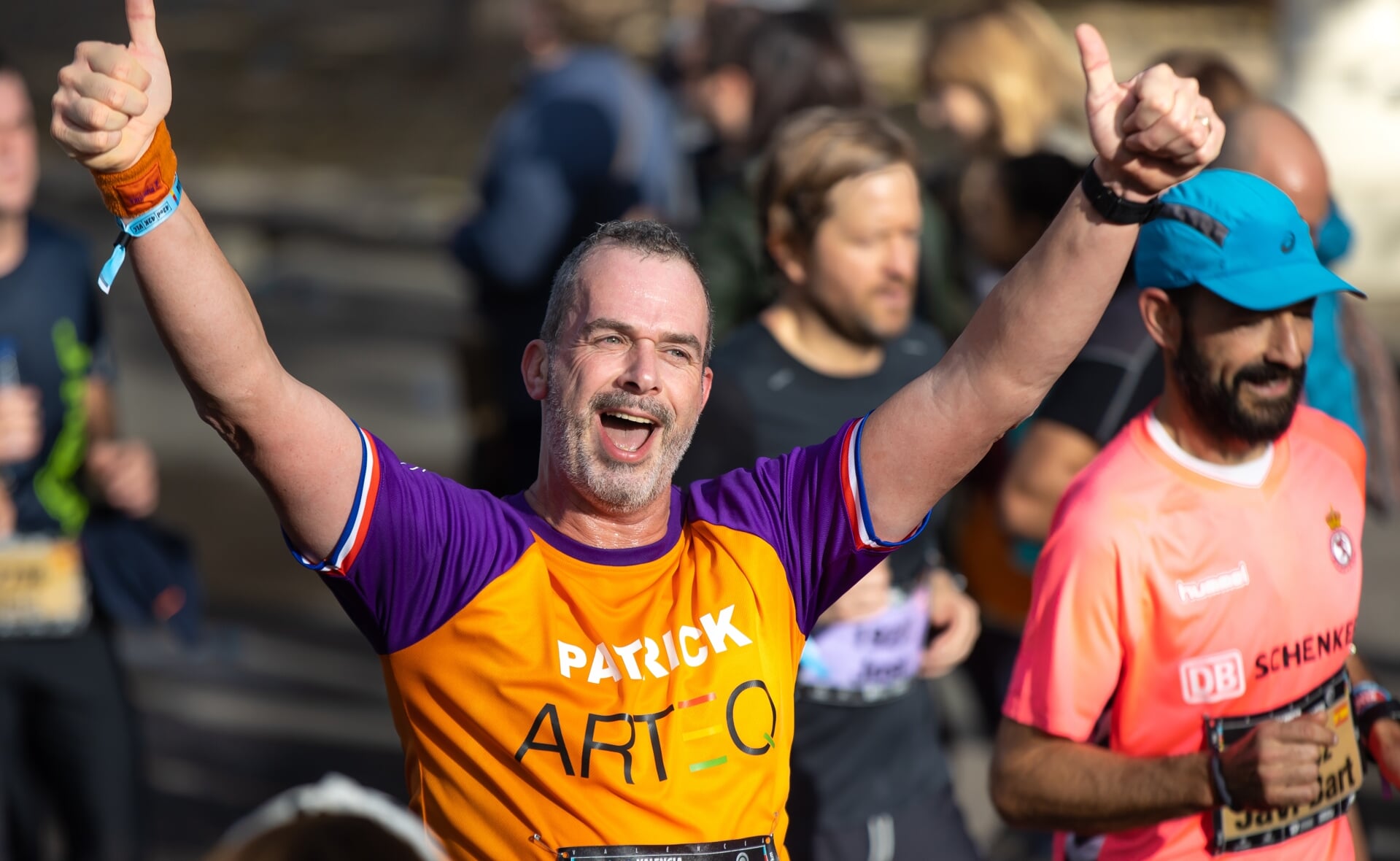 Patrick van de Aker loopt al enkele jaren marathons voor KiKa.