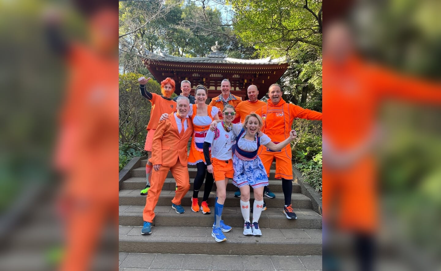 Boxtelaar Patrick van de Aker rende voor KiKa de marathon van Tokyo. Een bijzondere ervaring. 