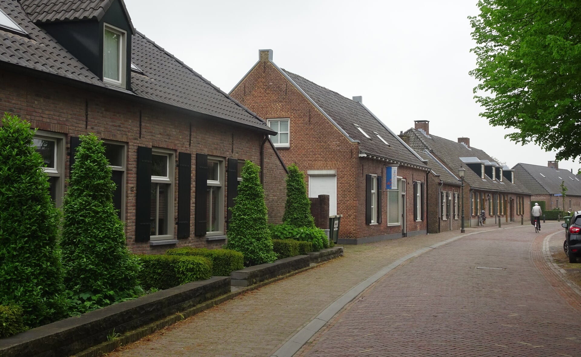 De Kapelstraat in Liempde maakt deel uit van de excursie.