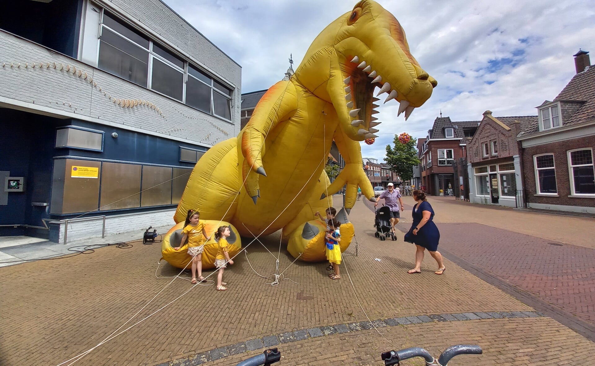De Dinodag in het centrum van Boxtel.