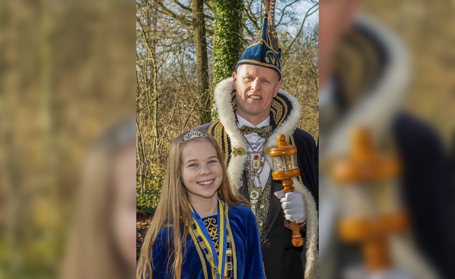 Prins Jurgen en jeugdprinses Liv van Ploegersland.
