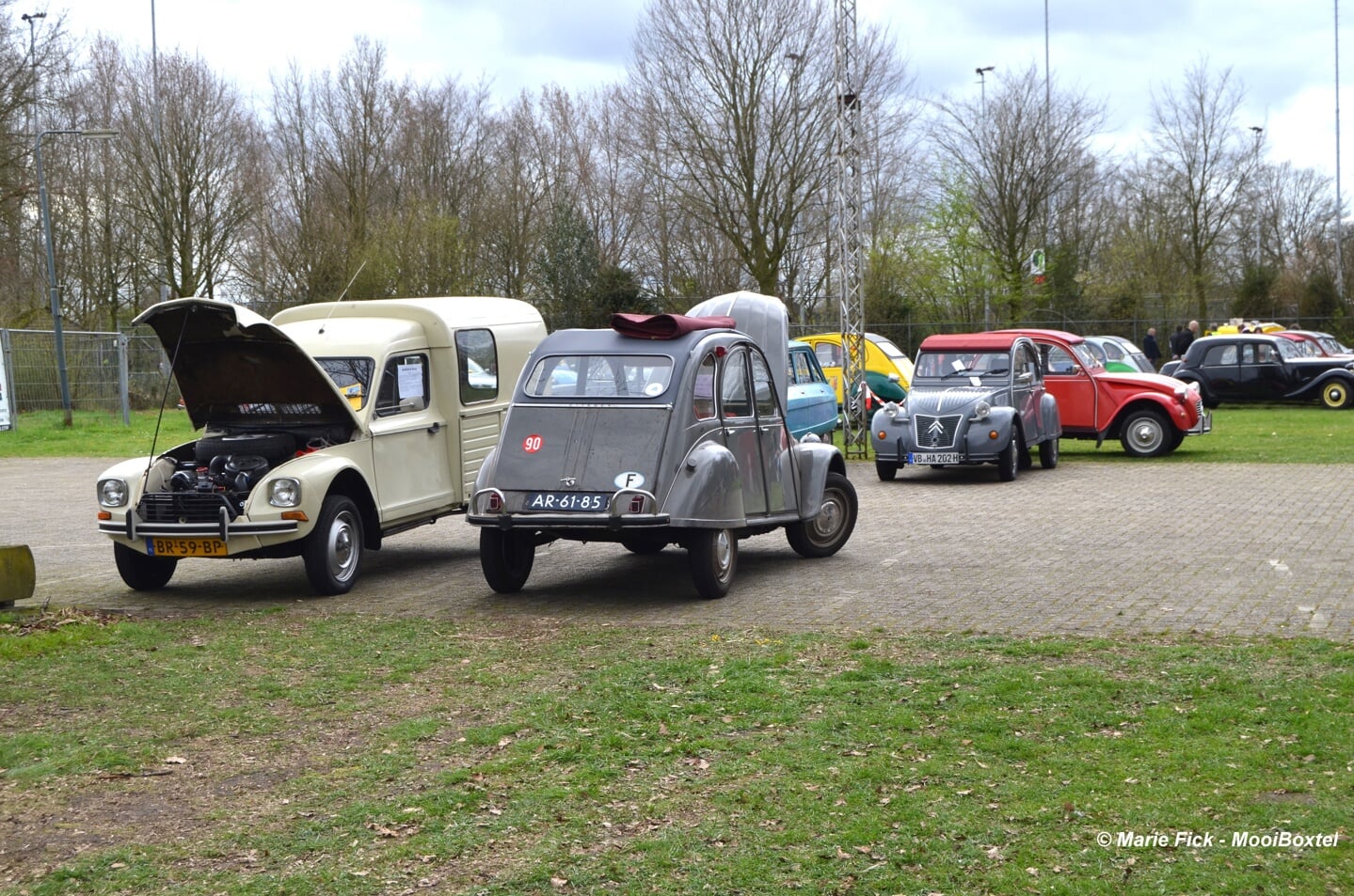 Tientallen Citroën-modellen waren zaterdag te bewonderen in Liempde tijdens de A-markt aan de Heidezoom.