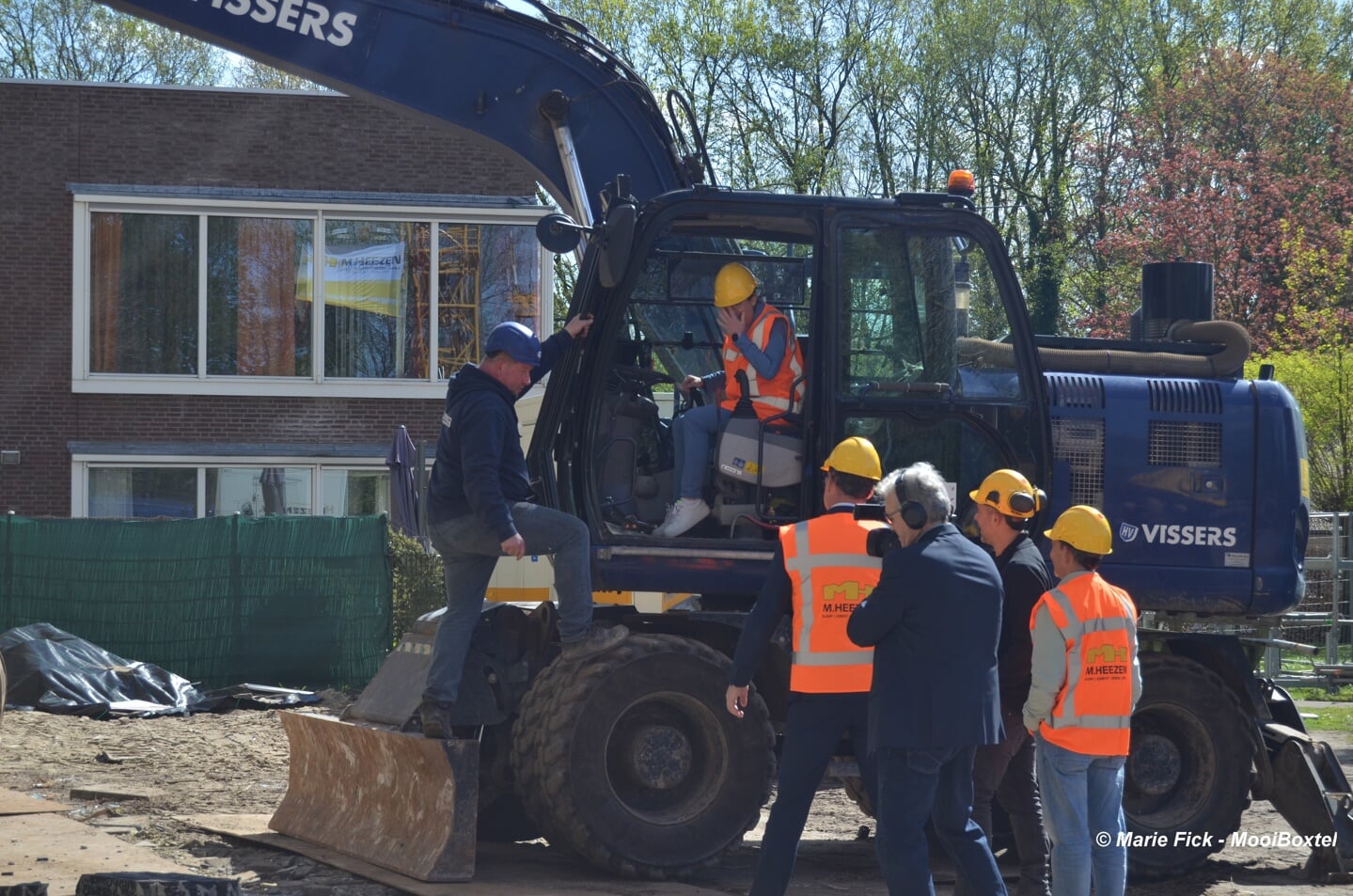 Woensdag werd officieel gestart met de sloop van het voormalige ziekenhuis Liduina. 