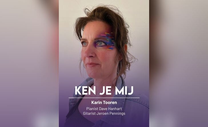 Karin Tooren geeft zondag 2 juni een voorstelling in De Serenade in Liempde.