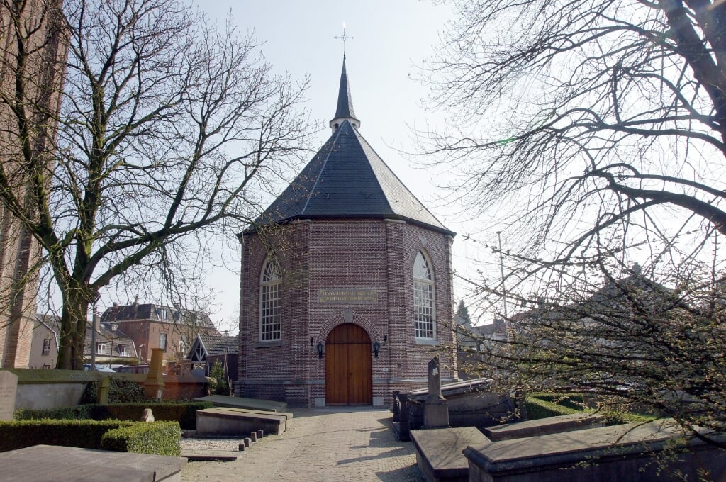 De protestantse kerk op de hoek Koppel/Clarissenstraat in Boxtel dateert van 1812. 