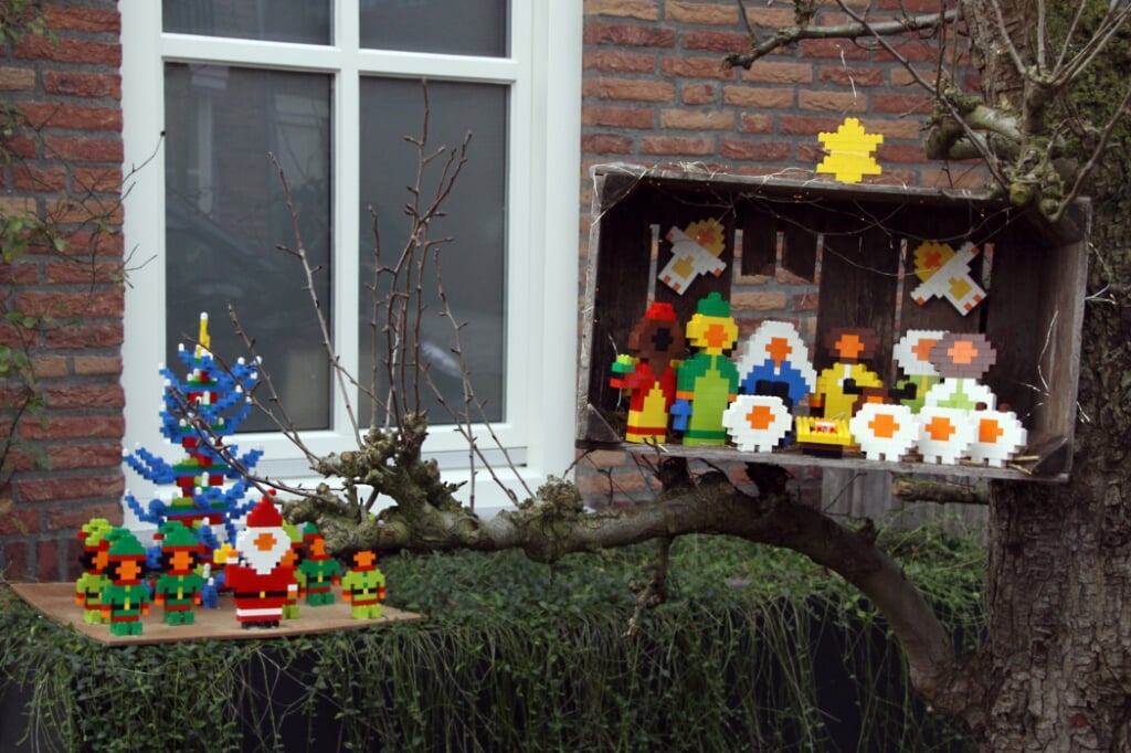 Duplo, wordt er nog mee gespeeld deze feestdagen? Jazeker, onder meer door een Liempds huishouden dat aan de Strijpenhof woont. (Foto: Gerard Schalkx).